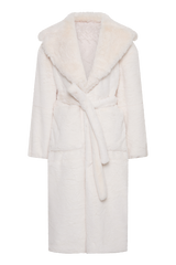Teddy Coat Perfection - White