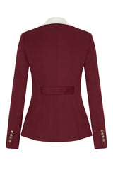 Equestrian Competition Jacket - Wine