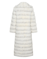 Long White Fur Coat Rex