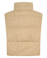 Knitted Vest- Tan