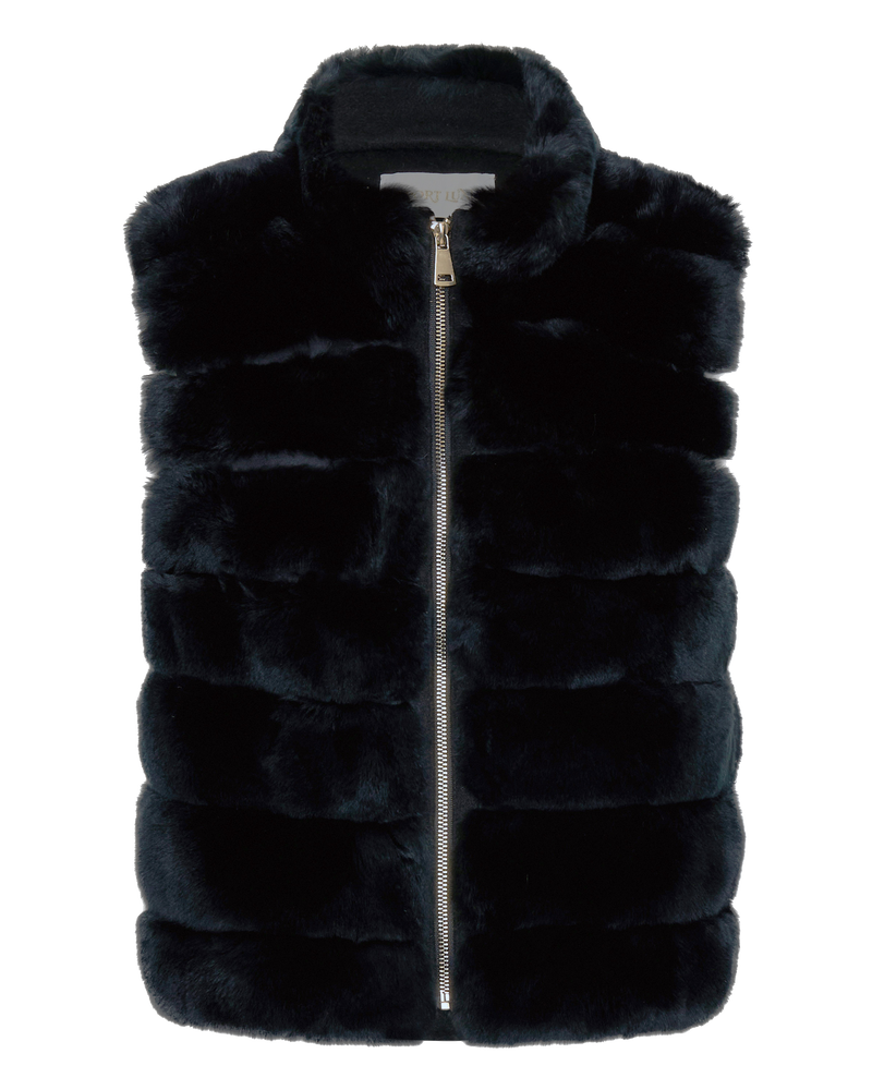 Classic winter vest- Black