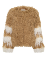 Mongolian Wool Crop Jacket