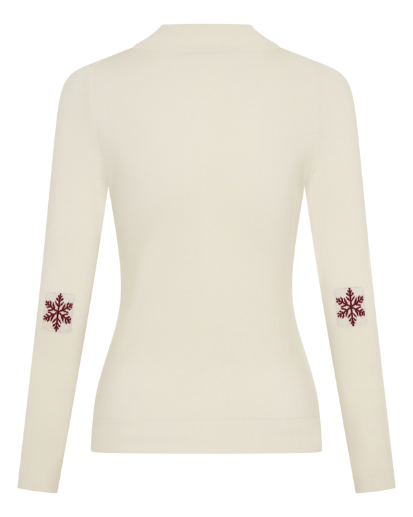 Snowflake Patch Cashmere