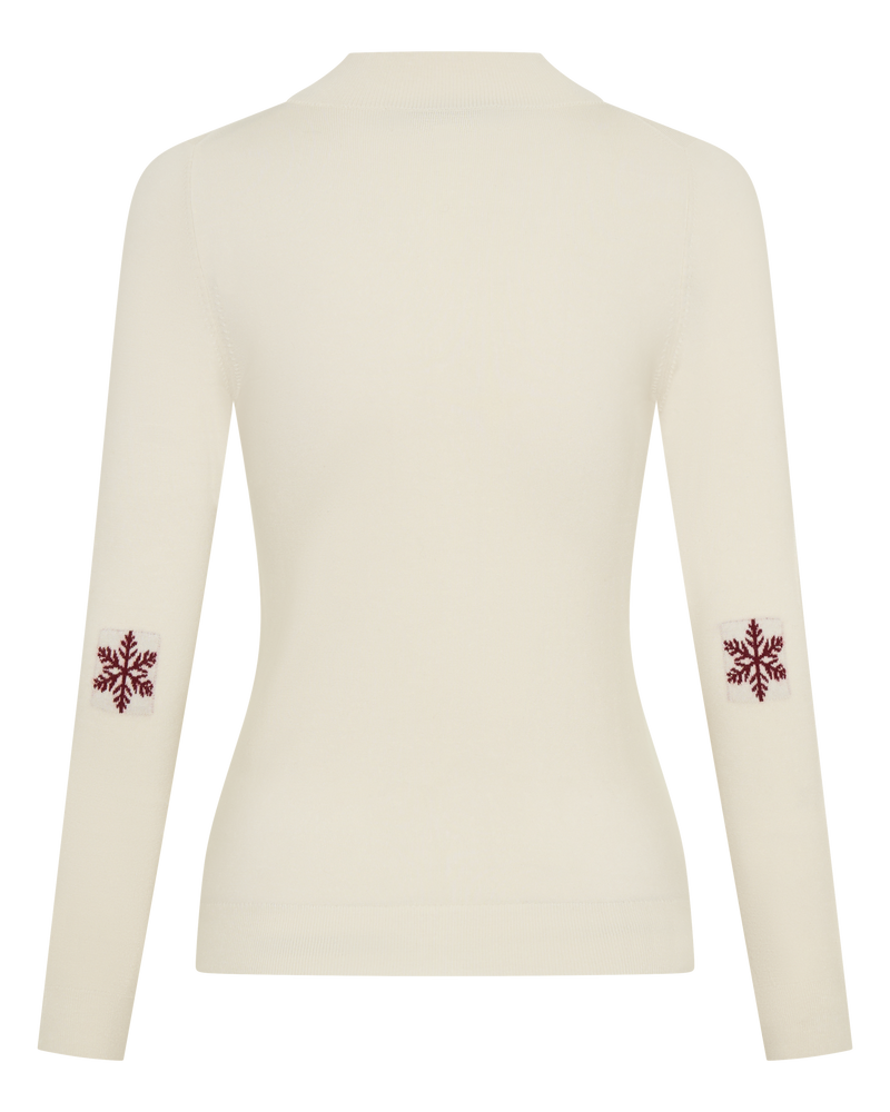 Snowflake Patch Cashmere
