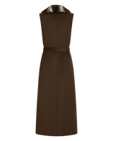 Wool Vest with Rex Collar