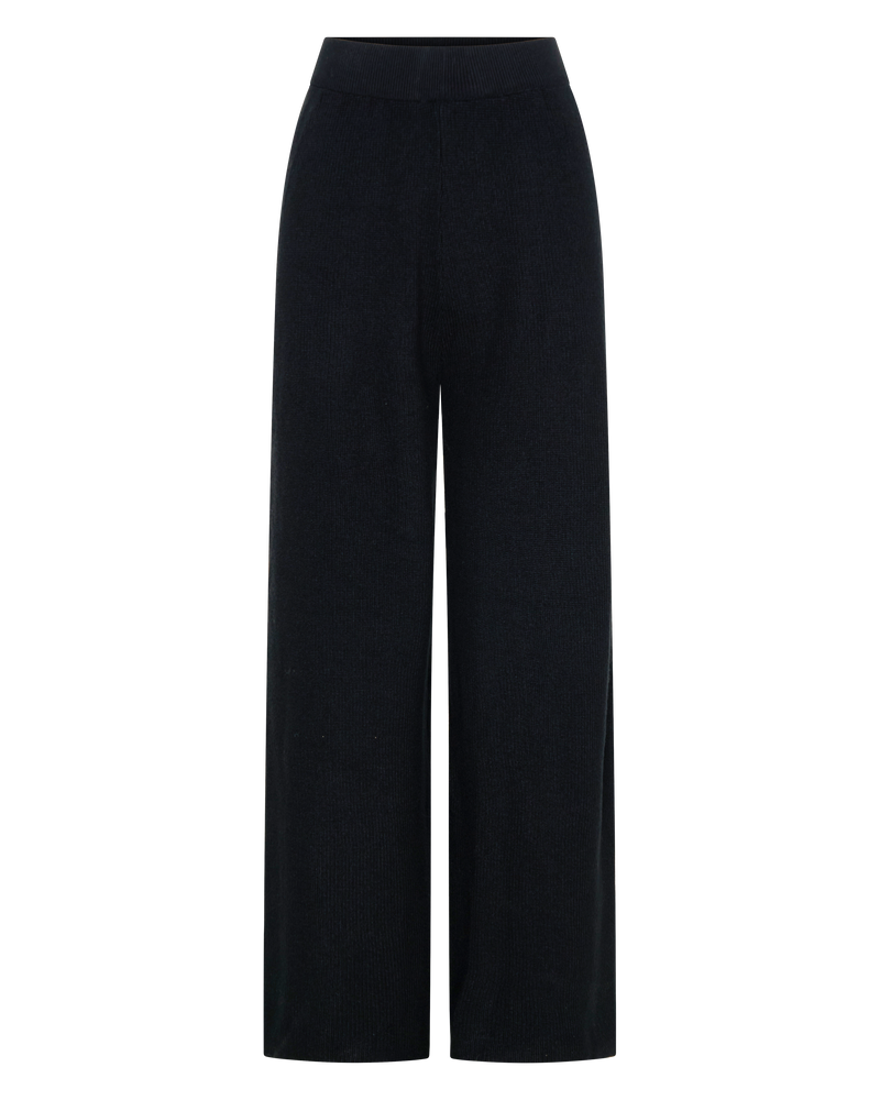 Wool and Shearling Set - Black