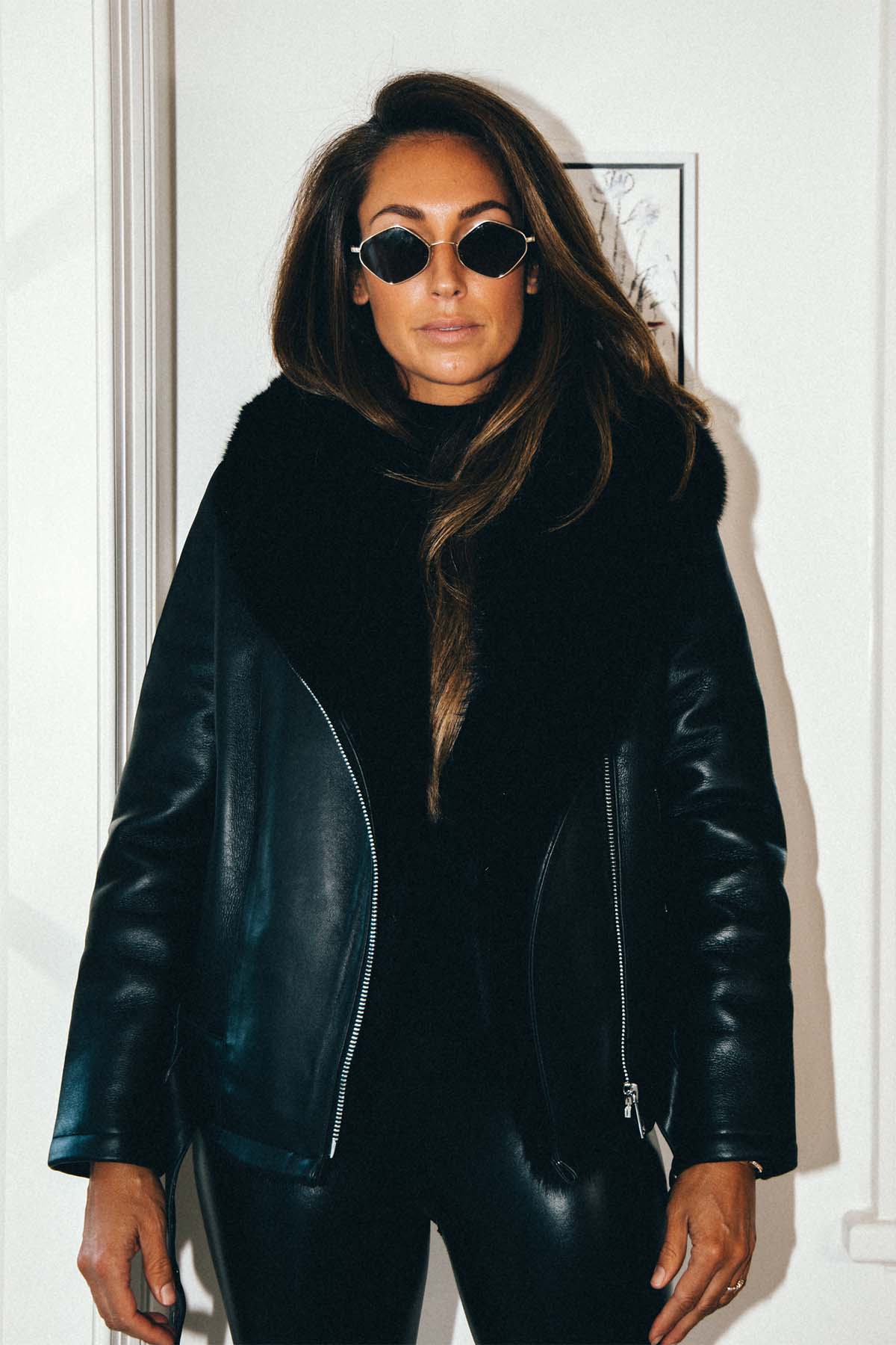 セオリー 2022AW LUXE LEATHER MOTO JKT ブラック S MICHAEL Michael Kors Leather Moto Jacket | Saks Fifth Avenue