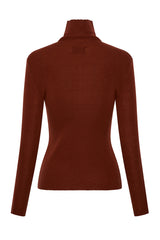Polo Perfection in Rusted Wine