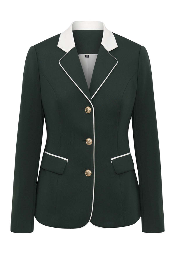 Equestrian Competition Jacket - Forest Green