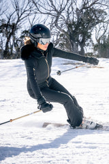 Ski Onesie Faux Fur Trim - Khaki